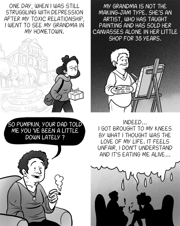 comic-illustrated-novel-narcisstic-disorder