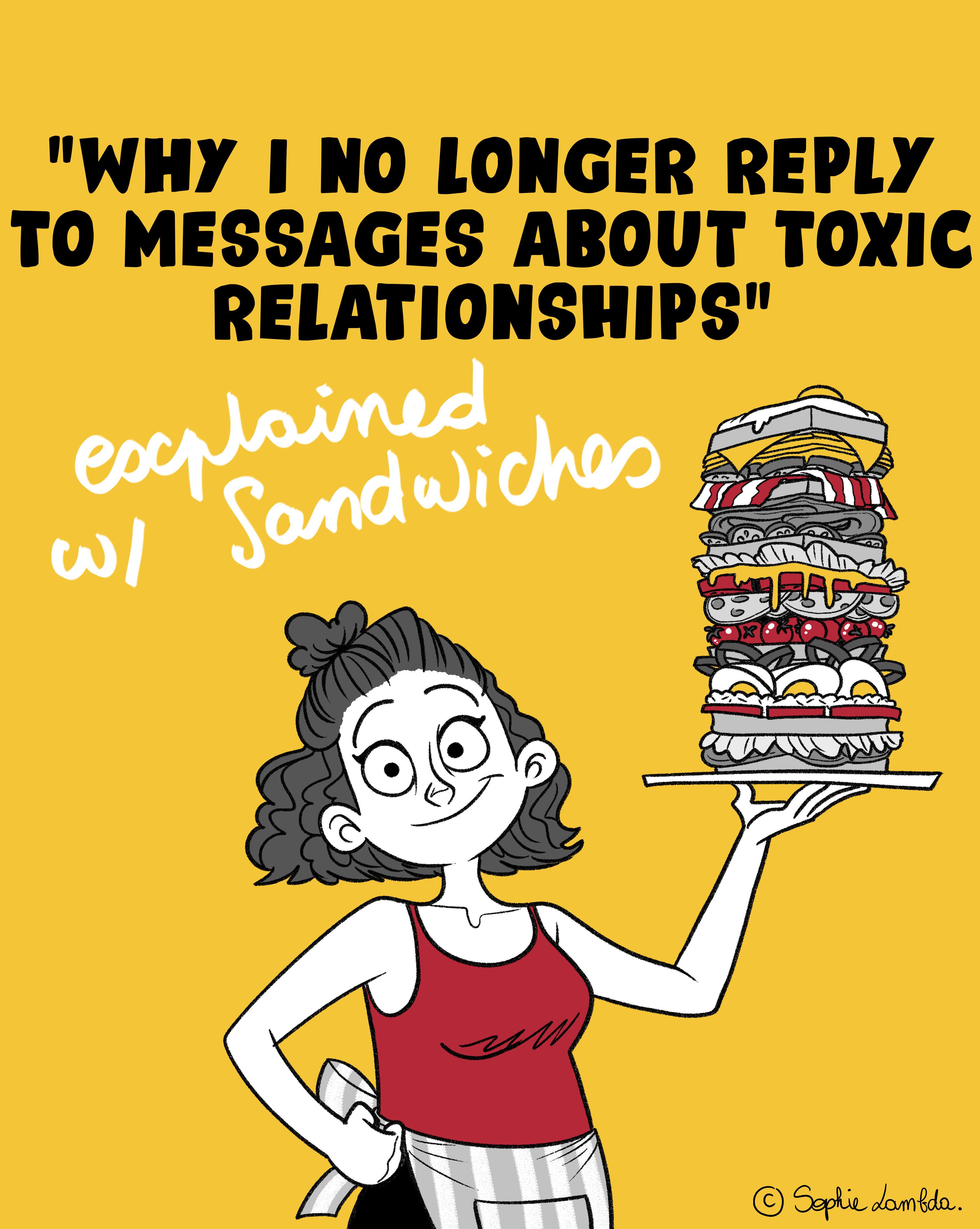 Why I no longer reply to messages about toxic relationships